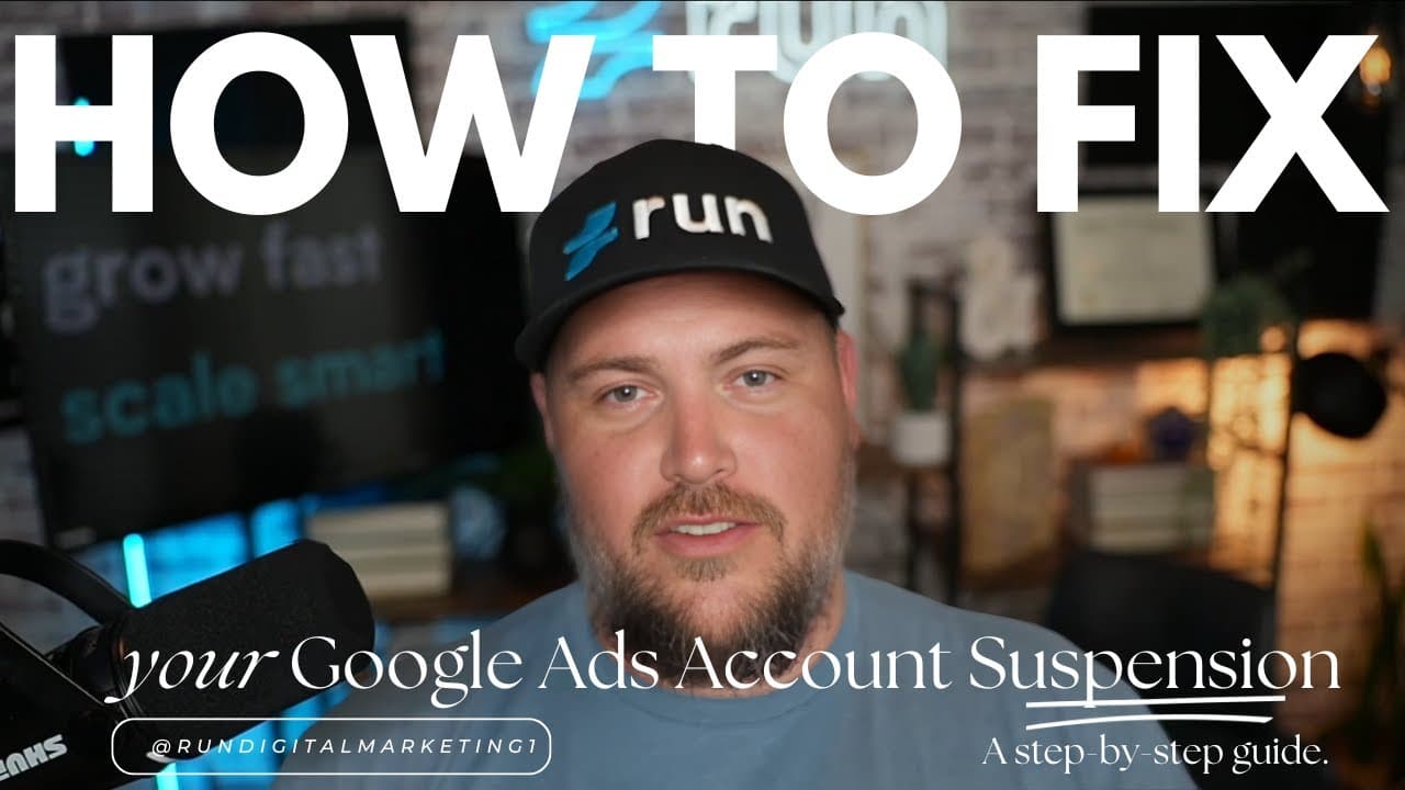 how to fix google ads suspension
