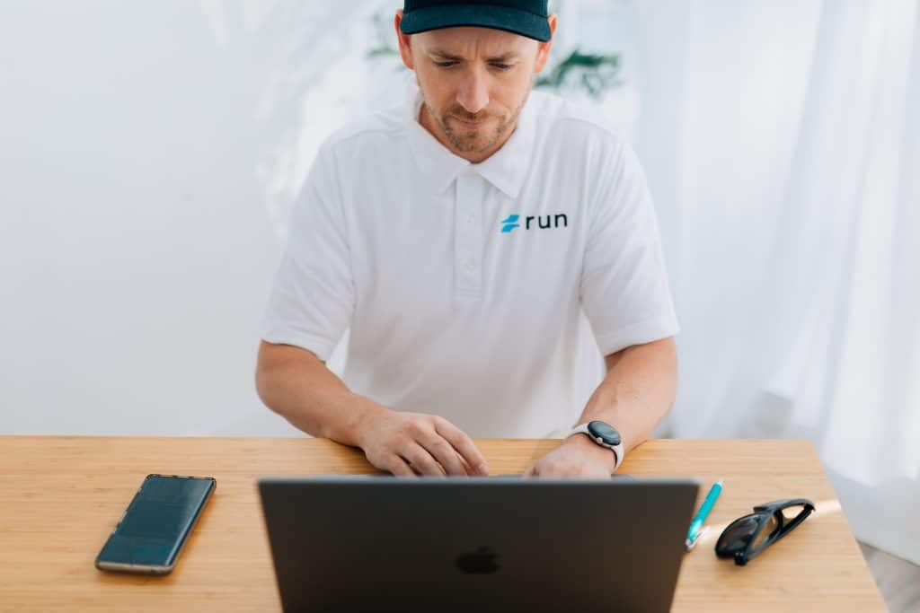 Run Digital SEO specialist working on a Utah client site